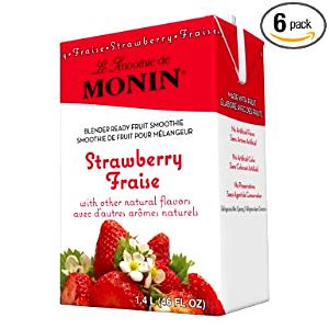 1 smoothie (435 g) Strawberry Fruit Smoothie (Regular)