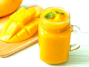 1 smoothie (6.25 oz) Low-Fat Mango Smoothie
