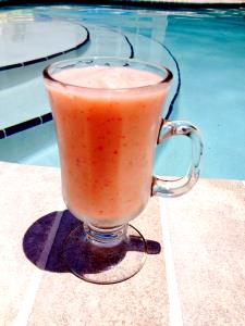 1 smoothie Low Fat Peaches n