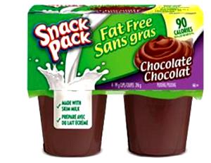 1 snack (113 g) Fat Free Chocolate Pudding