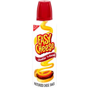 1 snack (32 g) Easy Cheese Cheddar 