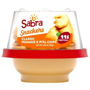 1 snack (68 g) Hummus with Pita Triangles