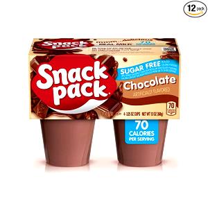 1 snack cup (113 g) 100 Calories Simply Well Naturally Flavored Dark Chocolate Pudding Cups