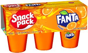 1 snack cup (99 g) Smart Gels - Orange