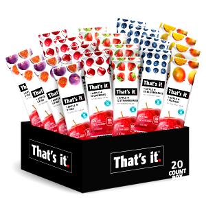 1 snack pack (20 g) Fruit Snacks