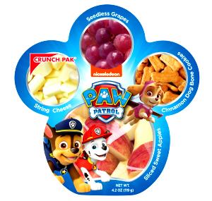 1 snack pack (64 g) Kids Grapes with Cheese Bites Snack