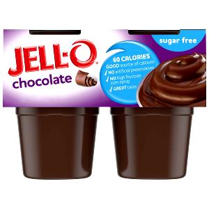 1 Snack Size (4 Oz) Low Calorie Chocolate Pudding with Artificial Sweetener (Canned)