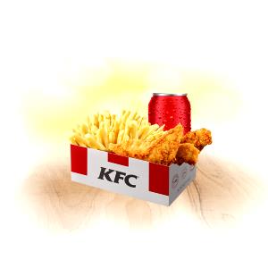 1 snacker (115 g) KFC Snacker with Crispy Strip