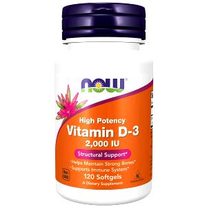 1 softgel (2000 i.u.) Vitamin D3