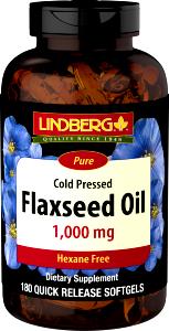 1 softgel Cold Pressed Flax Seed Oil