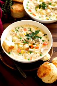 1 soup (15 oz) Chicken Pot Pie Soup