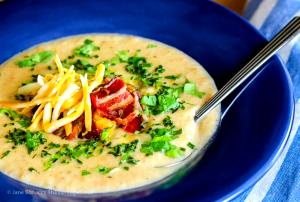 1 soup (340 g) Potato Cheese Soup (Gluten Free) (Medium)