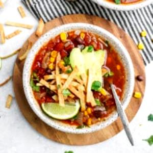 1 soup (340 g) Southwest Tortilla Soup (Gluten Free) (Medium)