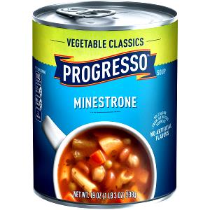 1 soup (340 g) Vegetarian Minestrone Soup Low Fat (Medium)