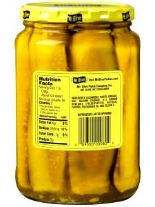 1 spear (28 g) Kosher Dill Spears