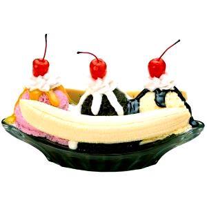 1 split (134 g) Junior Banana Split