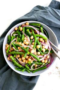 1 spoon (75 g) Marinated Green Bean Salad