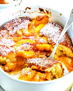 1 spoon Peach Cobbler