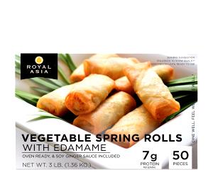 1 spring roll (57 g) Vegetable Spring Rolls