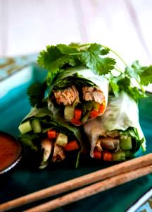 1 spring roll Grilled Chicken Spring Roll