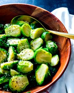 1 Sprout Brussels Sprouts, Boiled W/Salt