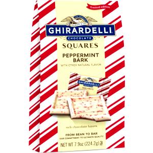 1 square (12 g) Peppermint Bark Squares