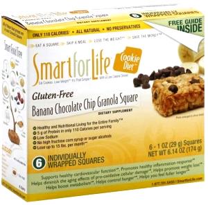1 square (29 g) Banana Chocolate Chip Granola Square