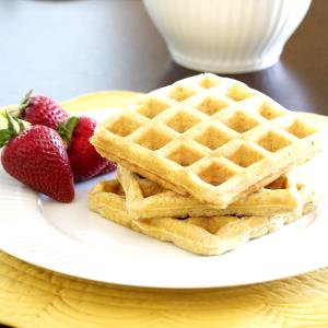 1 Square (4" Square) (include Frozen) Oat Bran Waffle