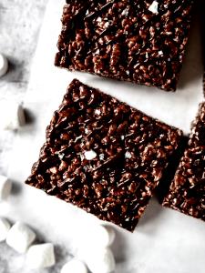 1 square (75 g) Chocolate Coconut Marshmallow Crispy Treats