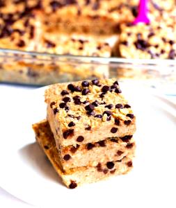 1 square Breakfast Squares - Iced Chocolate Chip