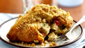1 square Savory Crescent Chicken Squares