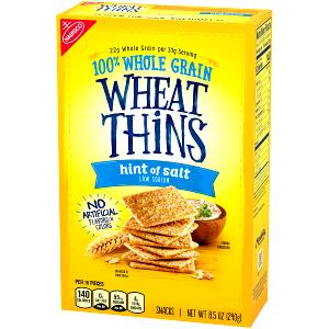 1 Square Whole Wheat Crackers (Low Salt)