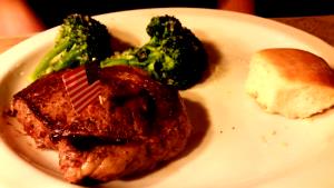 1 steak (14 oz) Delmonico Ribeye (Bison)