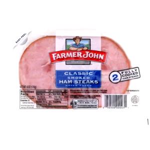 1 steak (170 g) Smoked Ham Steaks