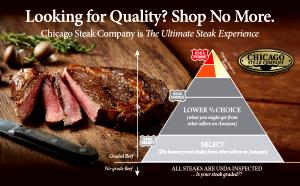 1 steak American Sports Grille Steaks