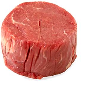 1 Steak Beef Tenderloin (Trimmed to 1/8" Fat)