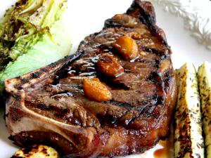 1 steak Steak with Garlic & Herb Butter