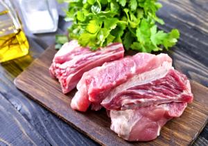 1 Steak Veal Shoulder, Arm, Raw, Slf