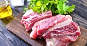 1 Steak Veal Shoulder, Arm, Raw, Slo