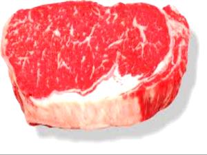 1 Steak (yield From 297 G Raw Meat) Beef Rib Eye (Small End, Trimmed to 0" Fat, Choice Grade, Cooked, Broiled)