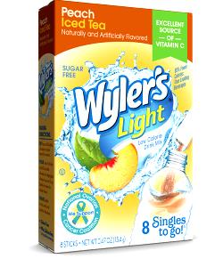 1 stick (1.7 g) Light Peach Iced Tea