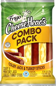 1 stick (21 g) Cheese Heads Beef Stick