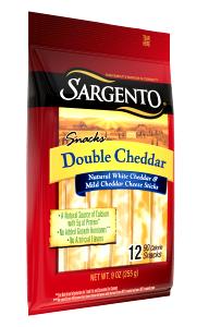 1 stick (21 g) Double Cheddar Cheese Sticks