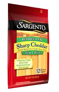 1 stick (23 g) Natural Sharp Cheddar Reduced Fat Cheese Sticks