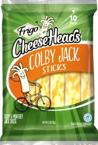 1 stick (28 g) Cheese Heads Sticks Colby Jack Cheese