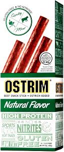 1 stick (42 g) Natural Flavor Beef & Ostrich Snack Stick