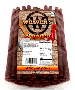 1 stick (42 g) Natural Spicy Pepper Beef Snack
