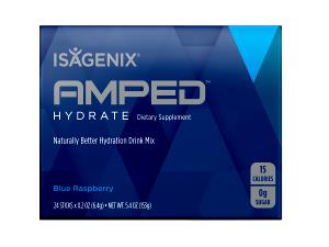 1 stick (6.4 g) AMPED Hydrate NAS - Blue Raspberry (Stick)