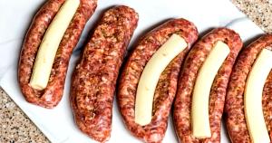 1 Stick Bratwurst with Cheese