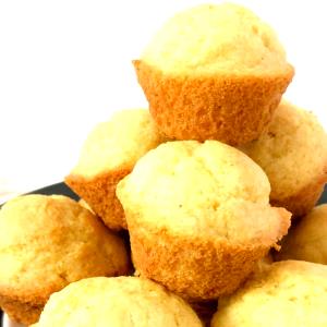 1 Stick Toasted Round Stick Cornbread Muffin